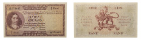 South African Reserve Bank - 1 Rand (1962-65) - Lot of 16 pieces, some consecutive - UNC P-102b