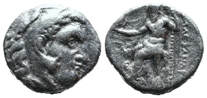 (Silver, 3.92g 17mm)

MACEDON, Kingdom of, Alexander III, (336-323 B.C.)
silv...