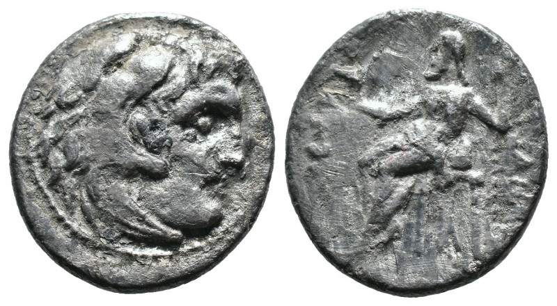(Silver, 3.68g 16mm)

KINGS OF MACEDON.

Alexander III ‘the Great’, 336-323 ...