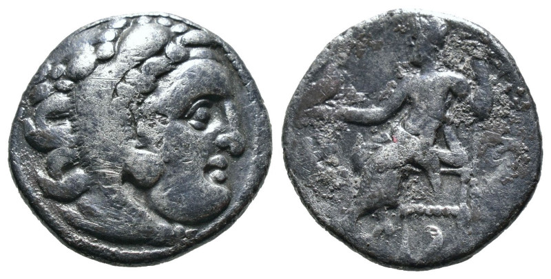 (Silver, 3.83g 17mm)

KINGS OF MACEDON.
Alexander III ‘the Great’, 336-323 BC...