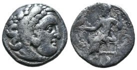 (Silver, 3.83g 17mm)

KINGS OF MACEDON.
Alexander III ‘the Great’, 336-323 BC.
Drachm