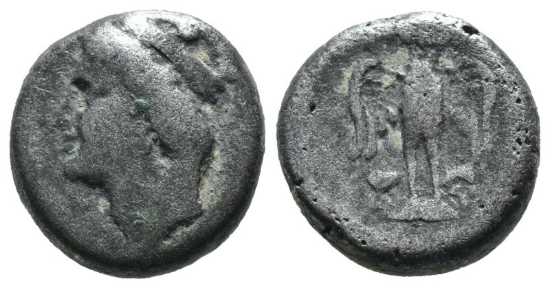 (Silver, 3.88g 14mm)

PONTOS.
Amisos (as Peiraieos).
Siglos (Circa 435-370 B...