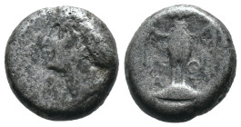 (Silver, 3.99g 14mm)

PONTOS.
Amisos (as Peiraieos)
Siglos (Circa 435-370 BC).