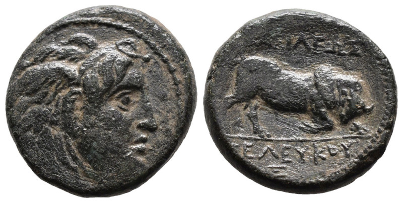 (Bronze, 5.99g 19mm)

SELEUKID KINGDOM.
Seleukos I Nikator (312-281 BC). Ae (...