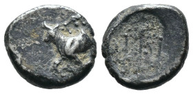 (Silver, 1.88g 12mm)

THRACE.
Byzantion.
Circa 387/6-340 BC.
Hemidrachm