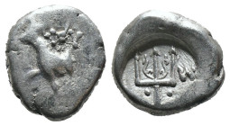 (Silver, 2.09g 11mm)

THRACE.
Byzantion.
Circa 387/6-340 BC.
Hemidrachm