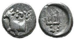 (Silver, 1.71g 11mm)

THRACE.
Byzantion.
Circa 387/6-340 BC.
Hemidrachm