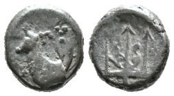 (Silver, 1.86g 11mm)

THRACE.
Byzantion.
Circa 387/6-340 BC.
Hemidrachm