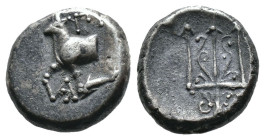 (Silver, 1.90g 11mm)

THRACE.
Byzantion.
Circa 387/6-340 BC.
Hemidrachm