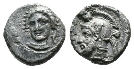 (Silver, 0.86g 9mm)

CILICIA, Tarsos.
Time of Pharnabazos and Datames,
Circa 380-370 BC. Obol