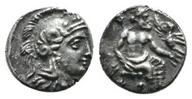 (Silver, 0.71g 9mm)

CILICIA, Uncertain. 4th Century BC. Obol