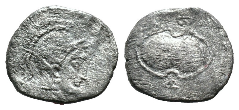 (Silver, 0.47g 11mm)

Balakos AR Obol, 333-323 BC
Tarsos. Balakros, Satrap of...