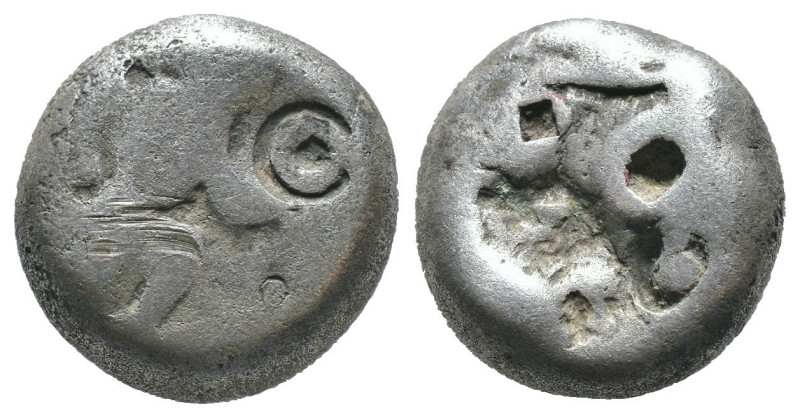 (Silver, 5.38g 13mm)

Darius I - Xerxes I 505-480 BC