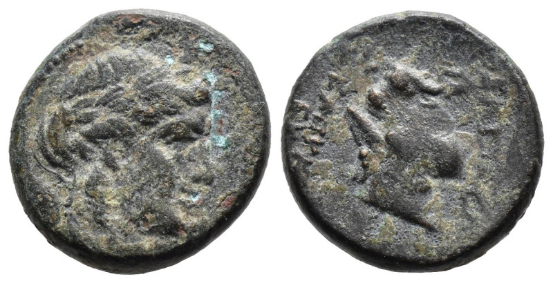 (Bronze, 3.74g 16mm)

CARIA. Stratonicaea.
Pseudo-autonomous issue. AE