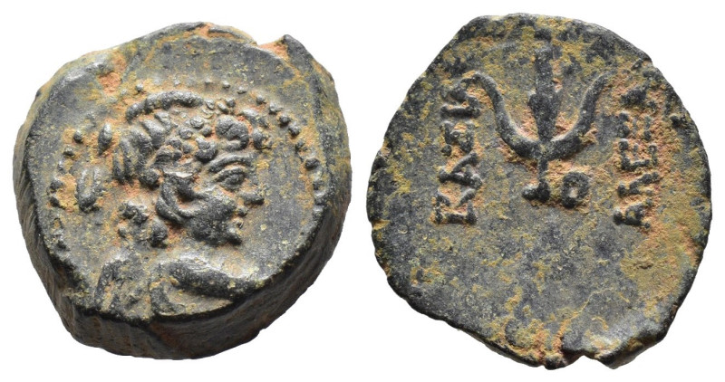 (Bronze, 2.93g 14mm)

Seleukid Kingdom.

Antioch on the Orontes.

Alexande...