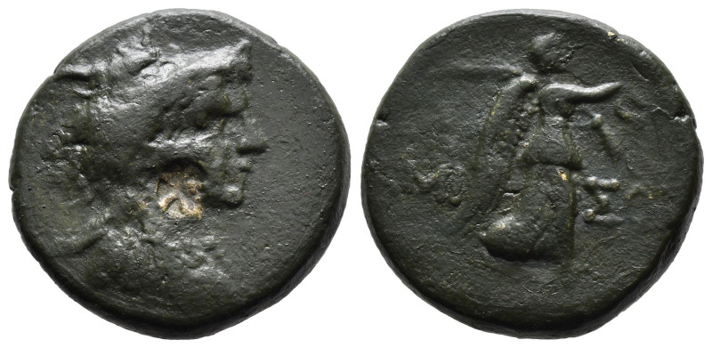 (Bronze, 8.58g 21mm)

PONTOS. Amisos. (Circa 120-63 BC). Ae.