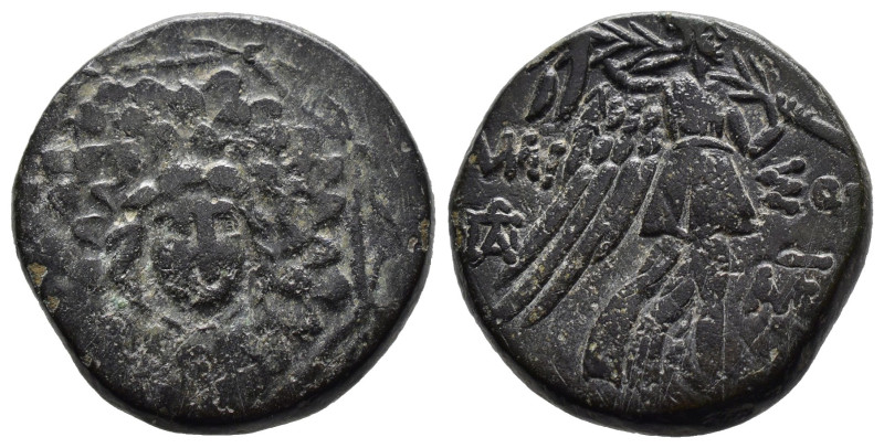 (Bronze, 6.95g 21mm)

PONTUS, Amisos

Circa 85-65 BC. Æ