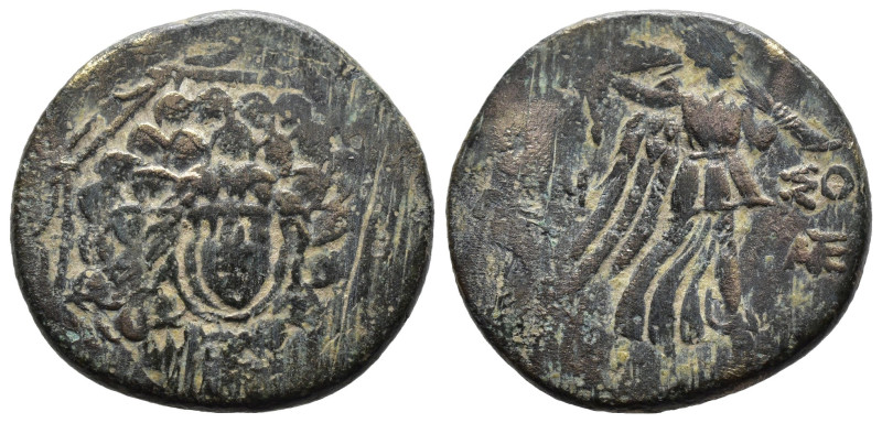 (Bronze, 7.35g 23mm)

PONTUS, Amisos

Circa 85-65 BC. Æ