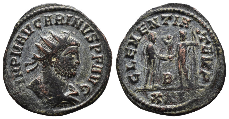 (Bronze, 2.35g 21mm)

Carinus. AD 283-285. Antoninianus