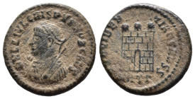 (Bronze, 3.37g 18mm)

Crispus (Caesar, 316-326). Æ Follis .