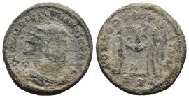 (Bronze, 4.63g 21mm)

DIOCLETIEN (20/11/284-1/05/305)
Caius Aurelius Valerius Diocletianus Auguste (20/11/284-1/05/305)