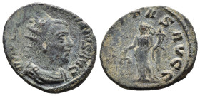 (Bronze, 3.65g 18mm)

Valerianus I (253-260), Antoninianus 257, Antioch mint