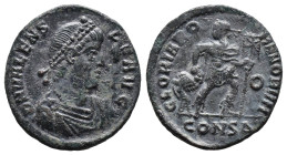 (Bronze, 1.80g 17mm)

VALENS (364-378). Follis. Constantinople.