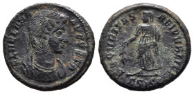 (Bronze, 3.26g 18mm)

Helena, 306-329 n. Chr. Follis 326