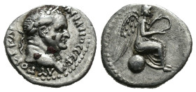 (Silver, 1.66g 13mm)

Titus AR Hemidrachm of Caesarea, Cappadocia. AD 79-81.