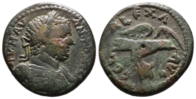 (Bronze, 8.68g 24mm)

TROAS, Alexandria caracalla