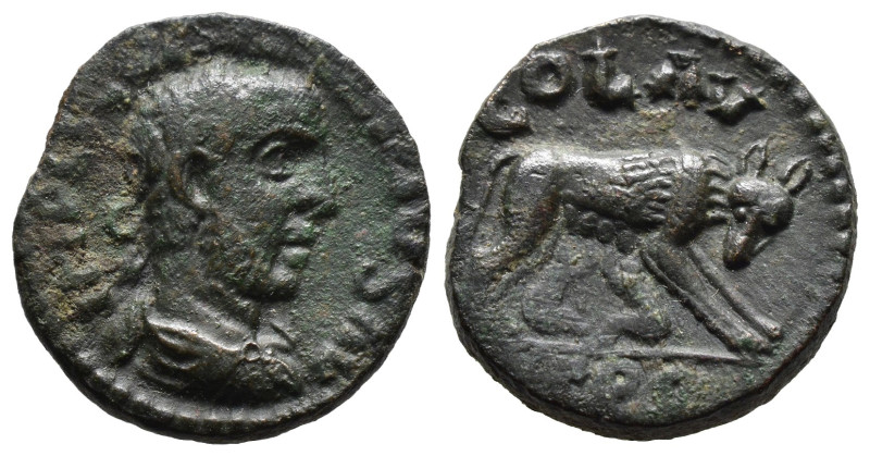 (Bronze, 5.57g 19mm)

Gallienus. AE 21; Gallienus; 253-268 AD, Alexandria Troa...