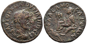 (Bronze, 16.20g 31mm)

KOMMAGENE / SAMOSATA (Samsat)
Philippus I. Arabs 244-249. AE-