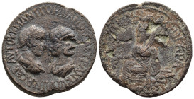 (Bronze, 18.72g 30mm)

Mesopotamien. Edessa. Gordianus III. (238 - 244 n. Chr.) und Tranquillina.