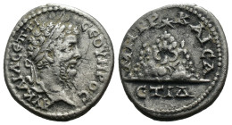 (Silver, 2.91g 18mm)

Septimius Severus, 193-211. Drachme 206, Caesarea in Kappadokien.
