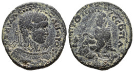 (Bronze, 9.71g 25mm)

MESOPOTAMIA, Edessa. Elagabalus. AD 218-222. Æ