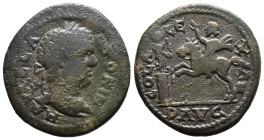 (Bronze, 7.15g 25mm)

TROAS. Alexandria. Caracalla (198-217). Ae As.