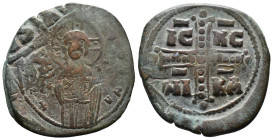 (Bronze, 8.22g 31mm)

BYZANTINE EMPIRE. Time of Michael IV. Circa 1034-1041