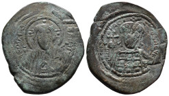 (Bronze, 8.50g 33mm)

BYZANTINE EMPIRE….Michael VII Ducas AE Follis Constantinople 1071-1078