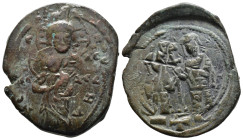 (Bronze, 10.05g 32mm)

BYZANTINE EMPIRE. Constantine X. 1059-1067. Æ follis