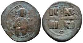 (Bronze, 9.15g 31mm)

BYZANTINE EMPIRE. Time of Michael IV. Circa 1034-1041