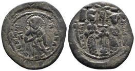 (Bronze, 11.35g 32mm)

BYZANTINE EMPIRE. Constantine X. 1059-1067. Æ follis