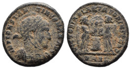(Bronze, 3.09g 18mm)

Constantine I, 307/310-337. Follis Siscia,