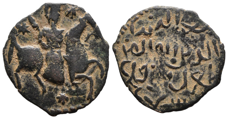 (Bronze, 3.52g 22mm)

Seljuq of Rum, Sulayman II (AH 592-600, AD 1196-1204), A...