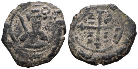 (Bronze, 4.90g 25mm)

Crusaders, Antioch. Tancred (Regent, 1101-03, 1104-12). Æ Follis