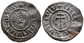 (Bronze, 6.85g 29mm)

Cilician Armenia. Levon I, 1198-1219.