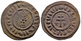 (Bronze, 6.01g 29mm)

Cilician Armenia. Levon I, 1198-1219.