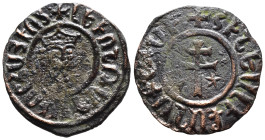 (Bronze, 6.57g 27mm)

Cilician Armenia. Levon I, 1198-1219.