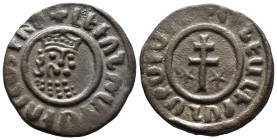 (Bronze, 6.33g 27mm)

Cilician Armenia. Levon I, 1198-1219.