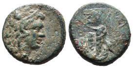 (Bronze, 4.48g 17mm)

KINGS OF MACEDON,
Alexander III 'the Great' (Circa 336-323 BC).