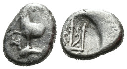 (Silver, 1.83g 12mm)

THRACE. Byzantion. Circa 387/6-340 BC. Hemidrachm